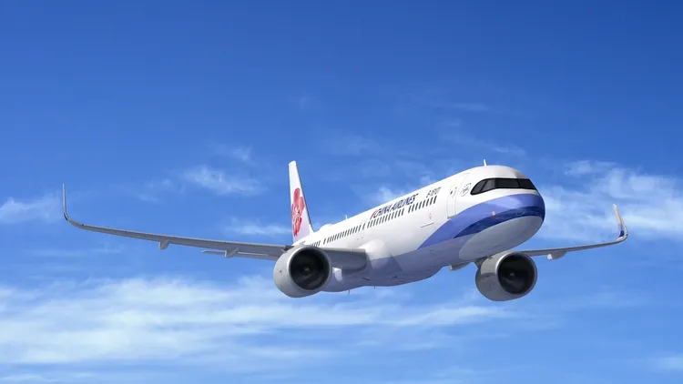 華航班機示意圖。資料照