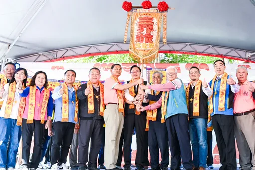 桃園三界爺文化祭明年移師中壢　21面廟宇頭旗同框展獨特客家亮點