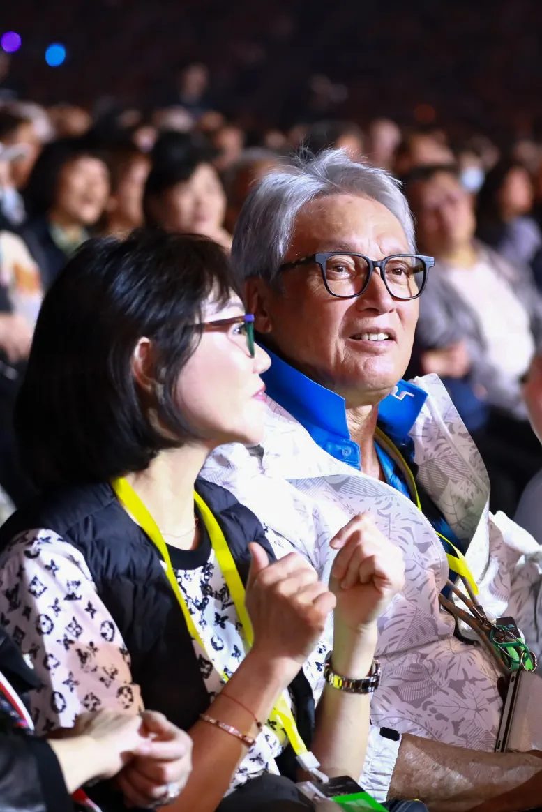 許久不見的秦祥林現身台北。中華音樂人交流協會提供