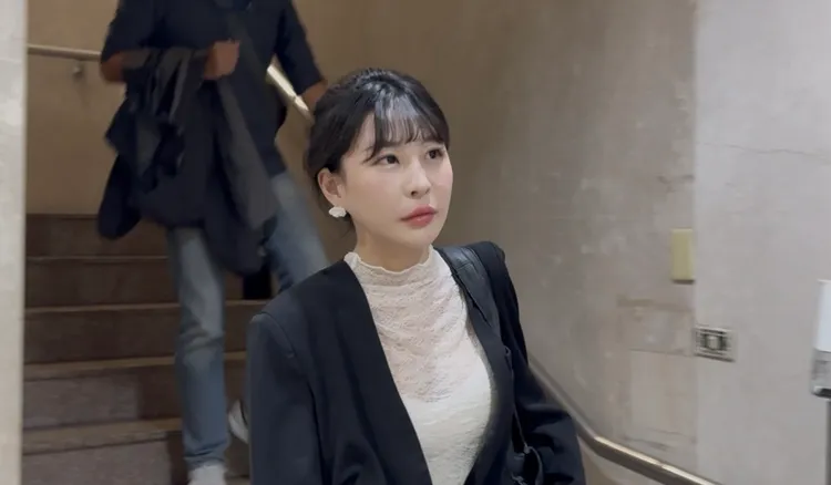 仙塔律師今日再度現身北院出庭。謝亞庭攝