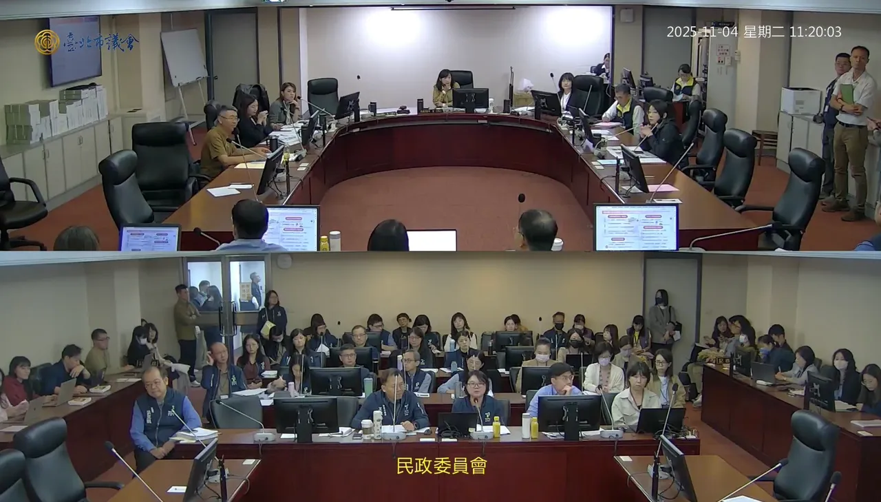 姚婌文表示，台北市监视影像储存天数「已优于法定30天」。颜若芳议员办公室提供