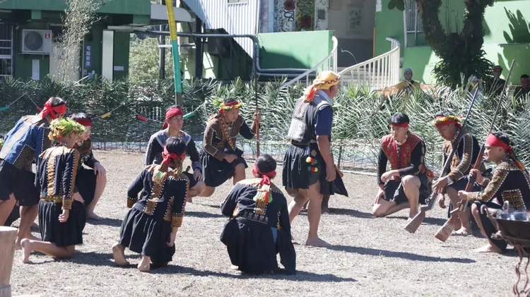 2025年多納黑米豐收祭 Tapakadrawane 文化產業系列活動16日於茂林多納部落登場。原民會提供