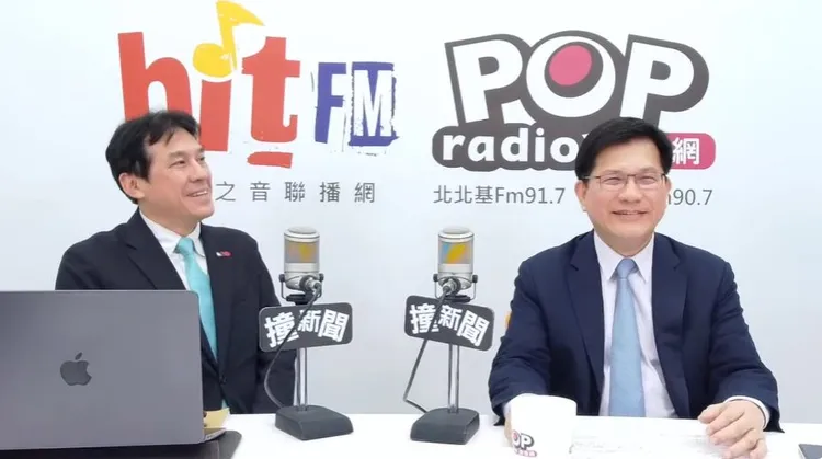 林佳龙表示，自己与吴钊燮是2、30年学者出身，工作上会互相调换，自己也曾在国安会服务。《POP撞新闻》提供