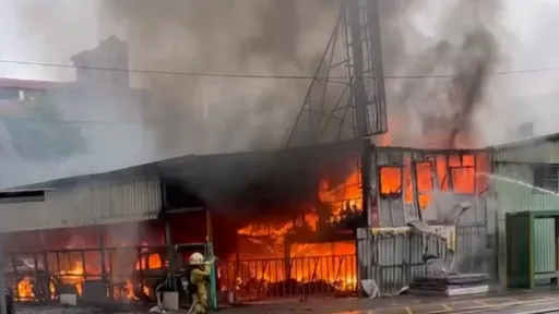 里長辦公室烈焰沖天！疑電線走火　住警器真的有用