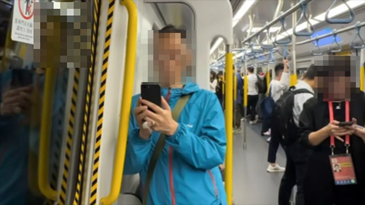 女子po網公審大叔偷拍 他還原現場嗆「妳那長相我拍來避邪嗎」