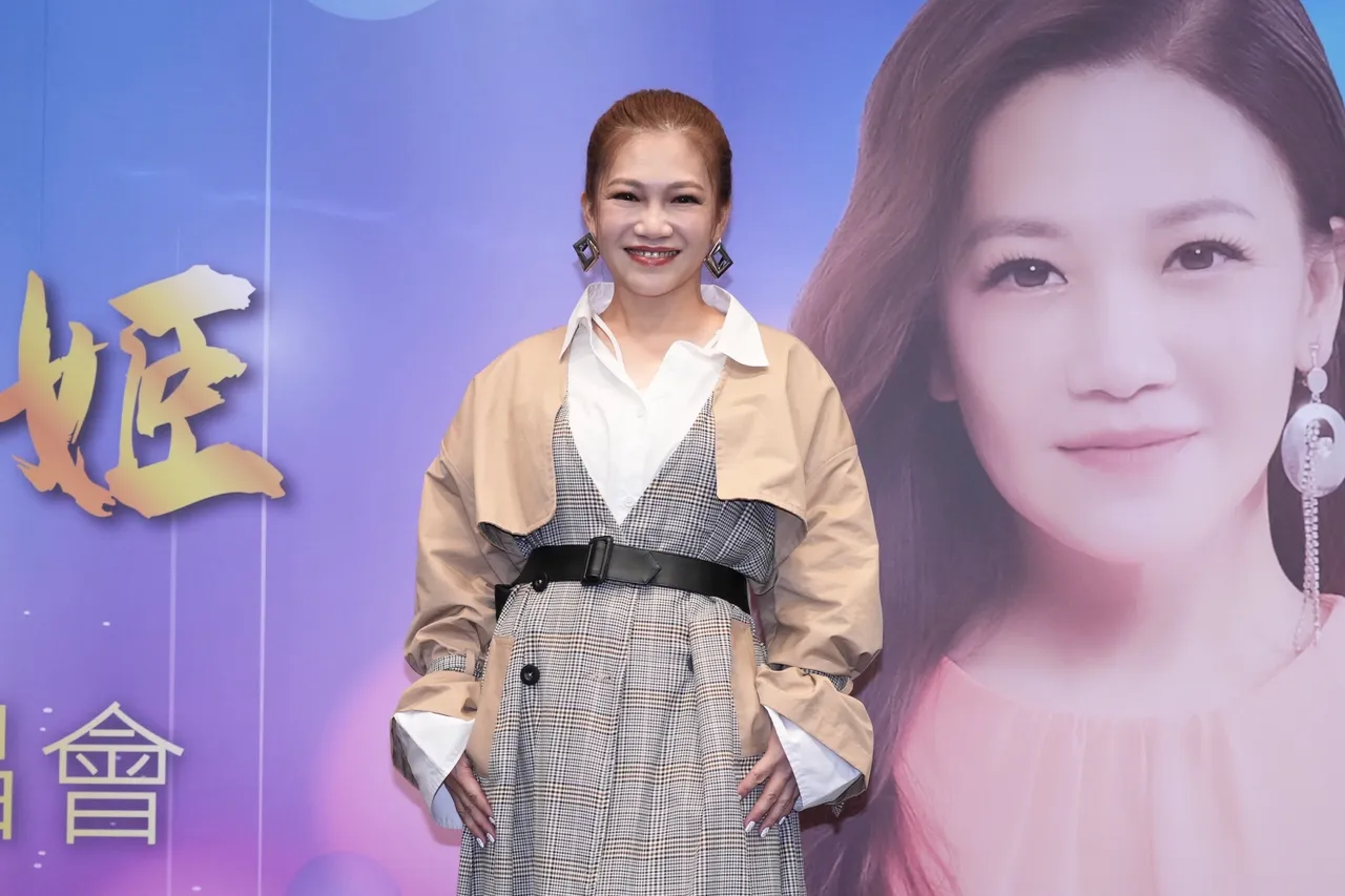 黃妃透露近期身體微抱恙。彭欣偉攝