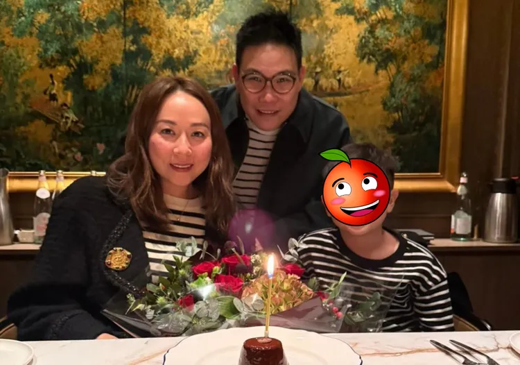 苏永康一家三口幸福合照。翻摄苏永康IG