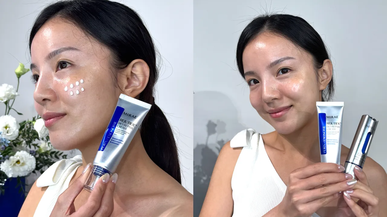 未来美推出全新REJUTIDE丽珠肽新生乳。张家玲摄