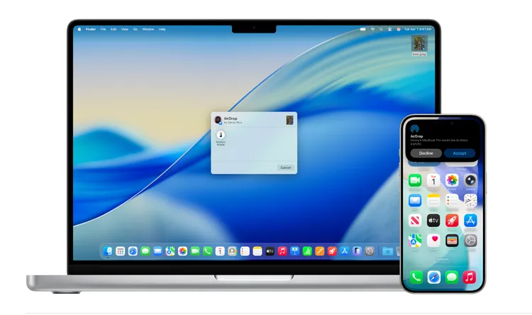 外媒在iOS 26.2测试版中发现，Apple正评估为AirDrop加入「30天配对」选项，让两台装置可透过密码长期绑定，强化隐私与传档便利性。Apple官网