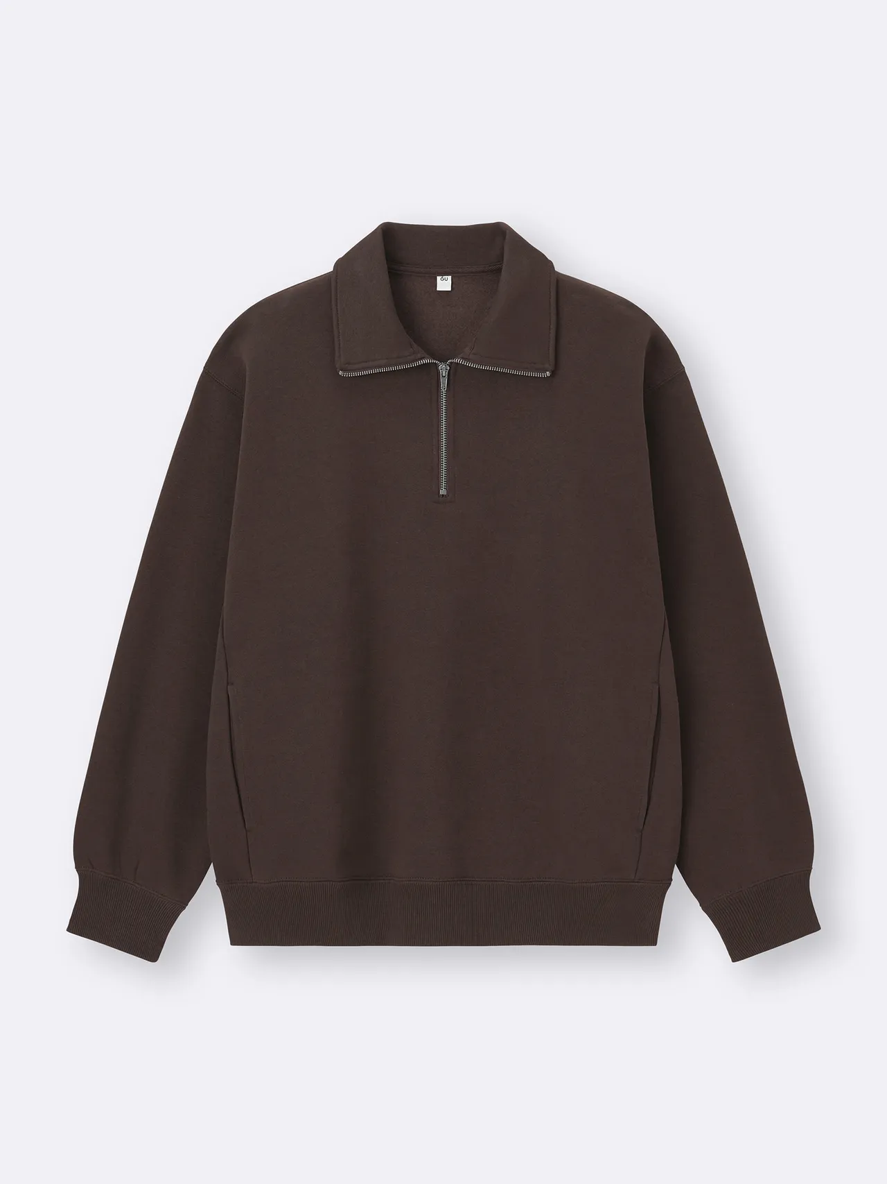 GU男女适穿Heavy weight重磅内刷毛半拉链休闲上衣，限定价890元。品牌提供