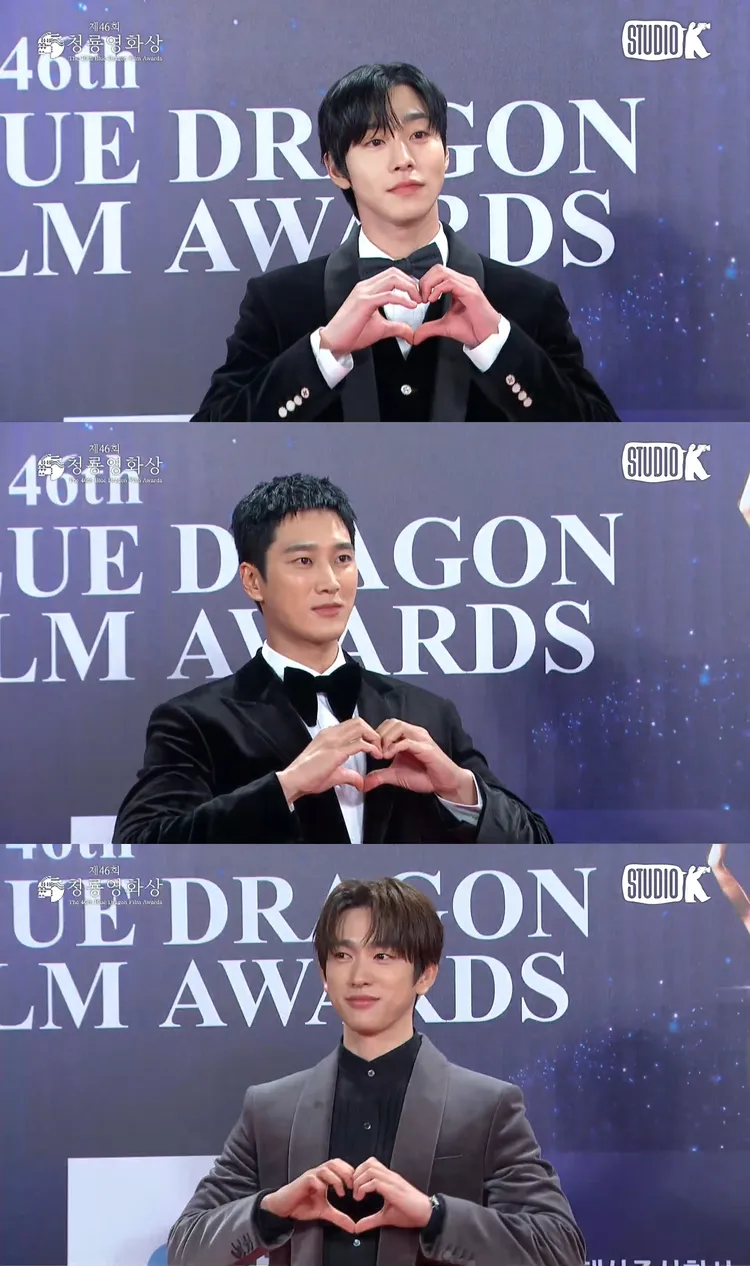 安孝燮（上圖起）、安普賢、朴珍榮角逐男新人。翻攝YouTube