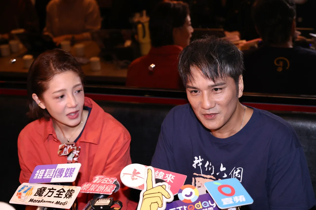 马志翔（右）自爆被太太骂。庄宗达摄