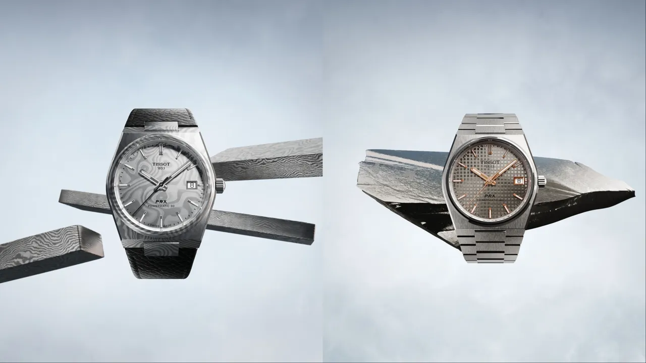 TISSOT推出全新PRX系列腕錶。品牌提供