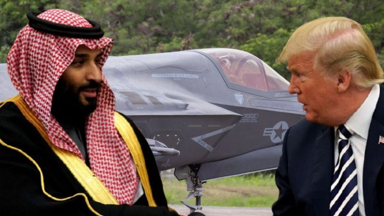 頂級武器！與王儲會面前夕　川普宣布將售沙國F-35匿蹤戰機