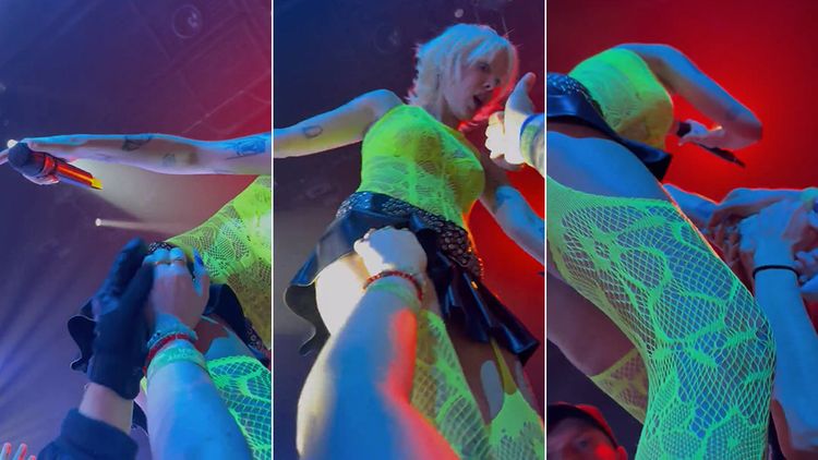 女星演唱會遭歌迷鹹豬手 粉絲氣炸:他們應該被終身禁止入場