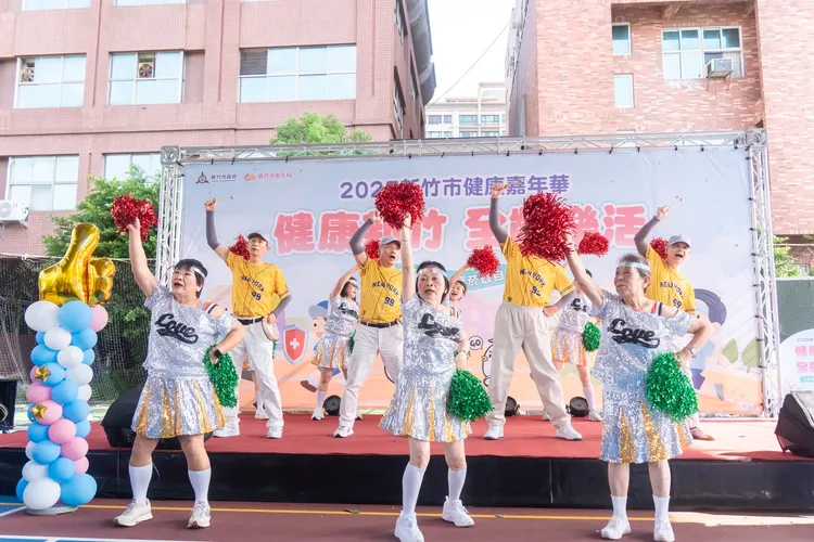 竹市無菸健康嘉年華熱鬧登場。新竹市府提供