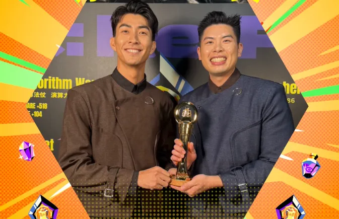 嘟嘟人獲「有夠烙賽獎」，入圍8項只拿1獎也是有點烙賽。翻攝走鐘獎IG