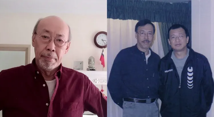 馮淬帆和好友許紹雄相距前後3天過世。翻攝馮淬帆臉書