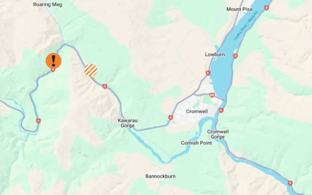 發生車禍地點。翻攝紐西蘭廣播網