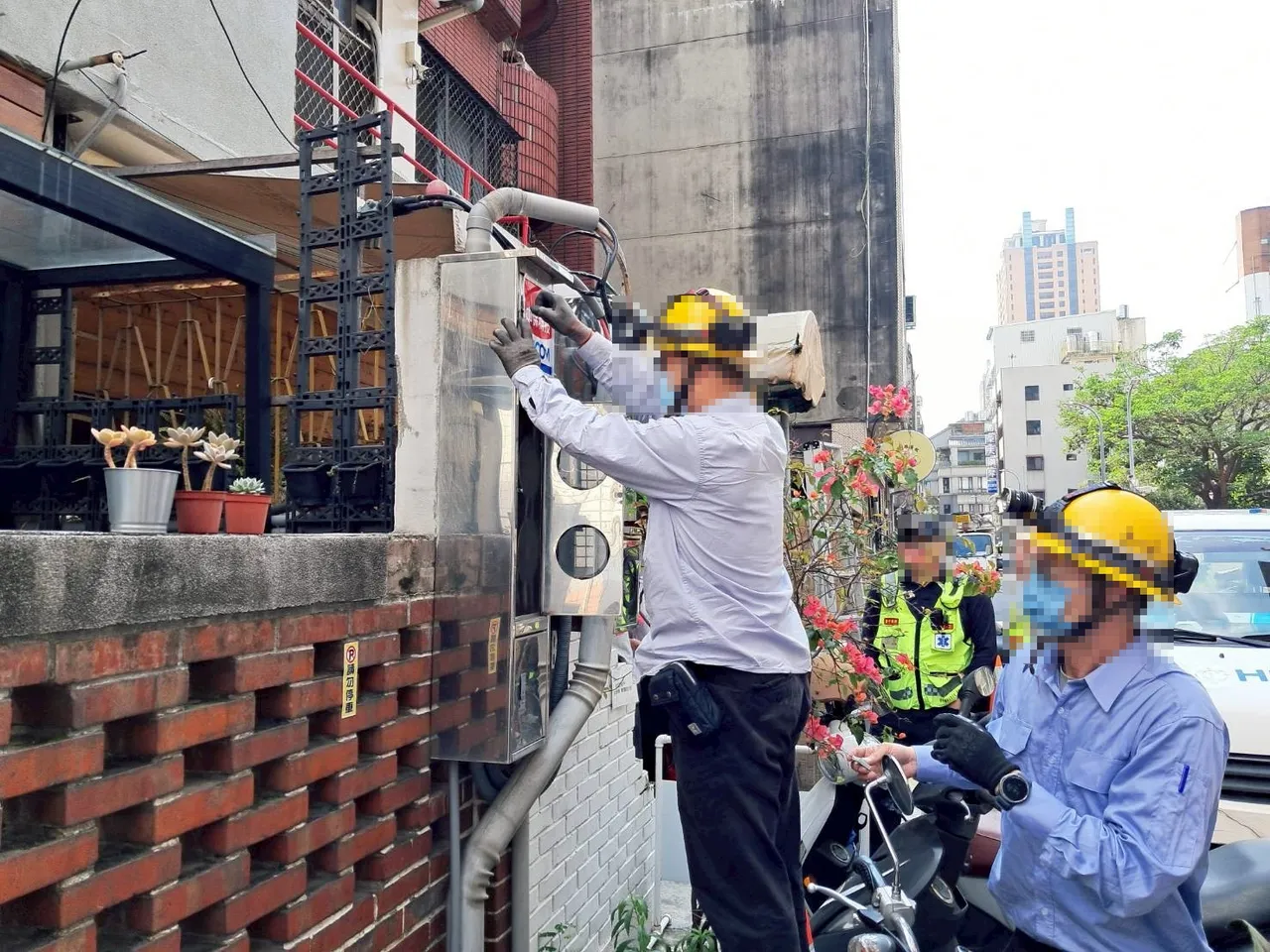 台中市府今年1-3月4度执行「三犯断水电」。台中市政府提供