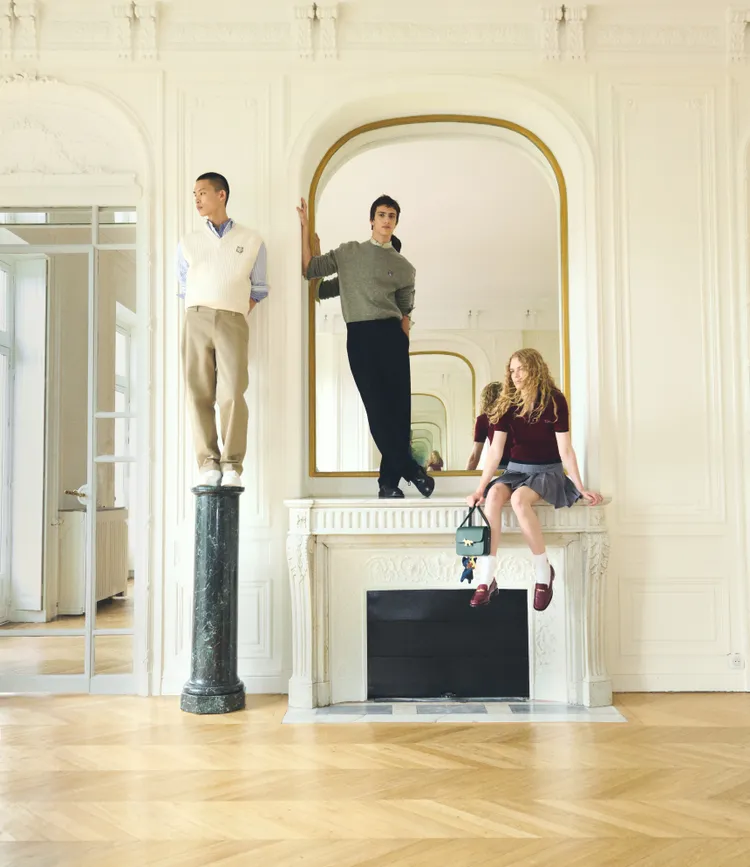 Maison Kitsuné 2025秋冬系列以品牌發源地「巴黎皇宮」為靈感。品牌提供