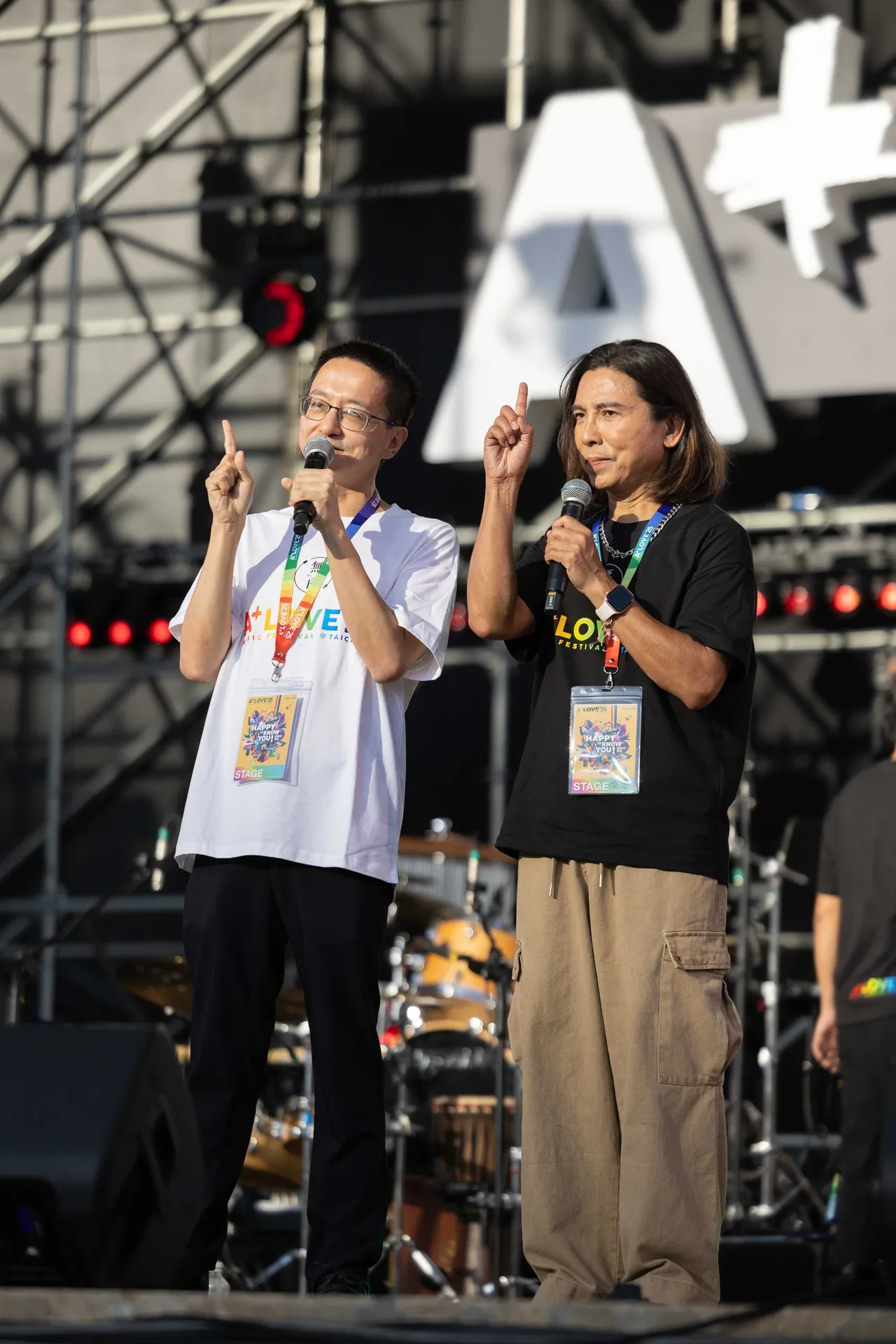 罗一钧与郭蘅祈参与活动。爱之日常音乐节提供