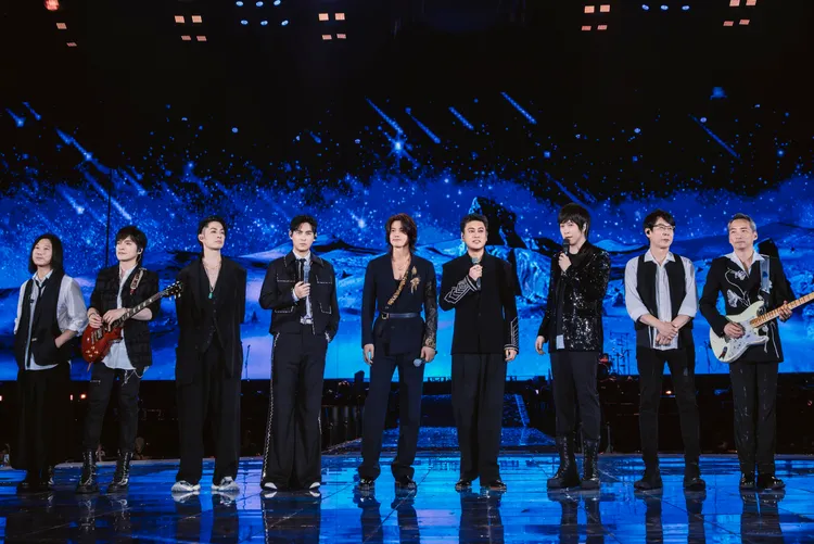 F4巡演計劃破局，朱孝天（右4）被摒除在外。相信音樂提供