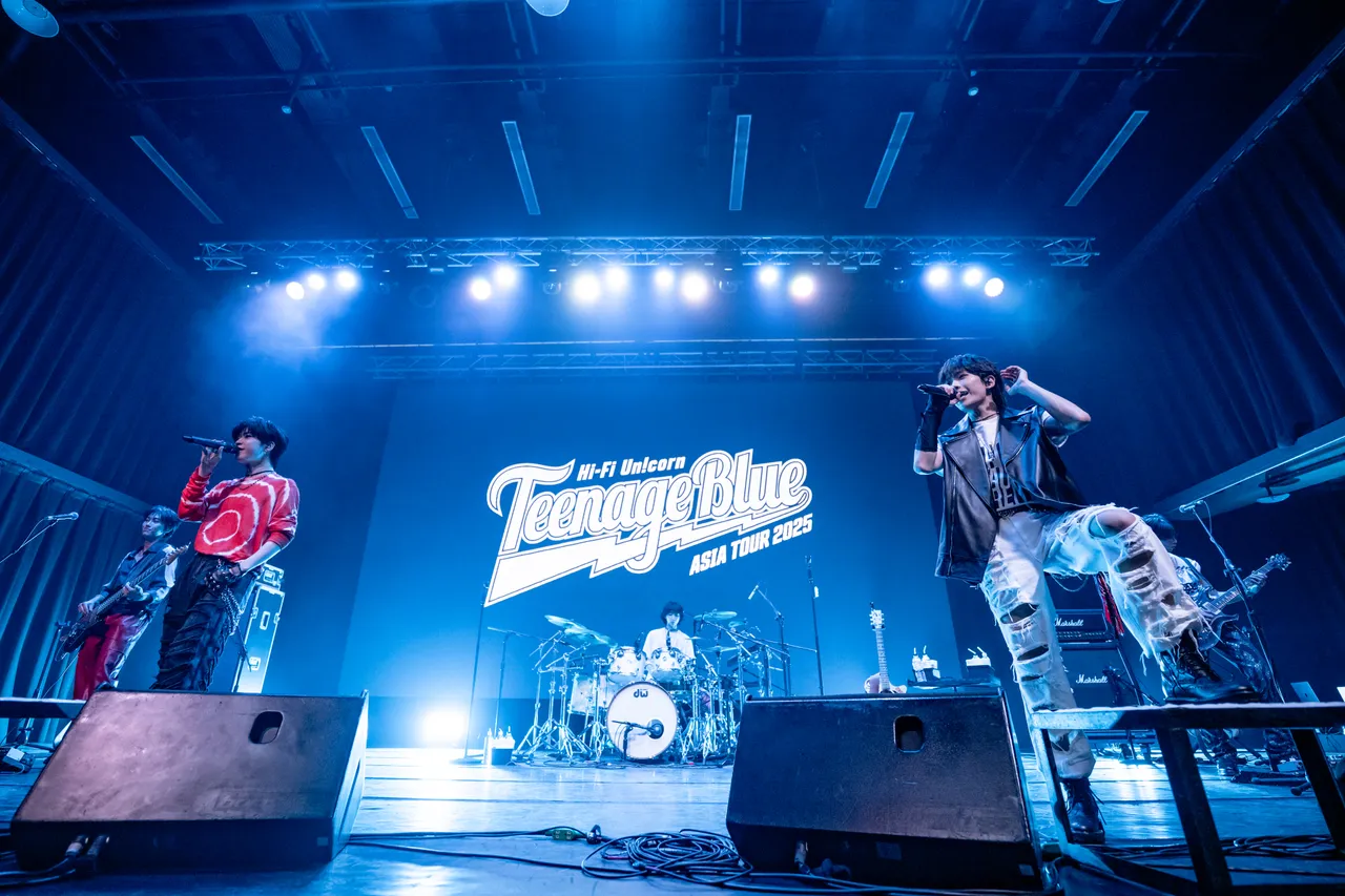 Hi-Fi Un!corn两大主唱福嶌崇人（左）、严太民翻唱五月天的歌。SHOWOFFICE提供