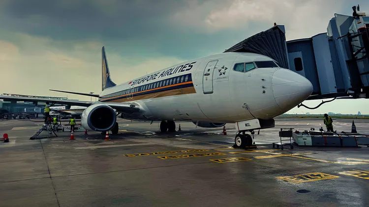 示意圖。翻攝自新加坡航空臉書