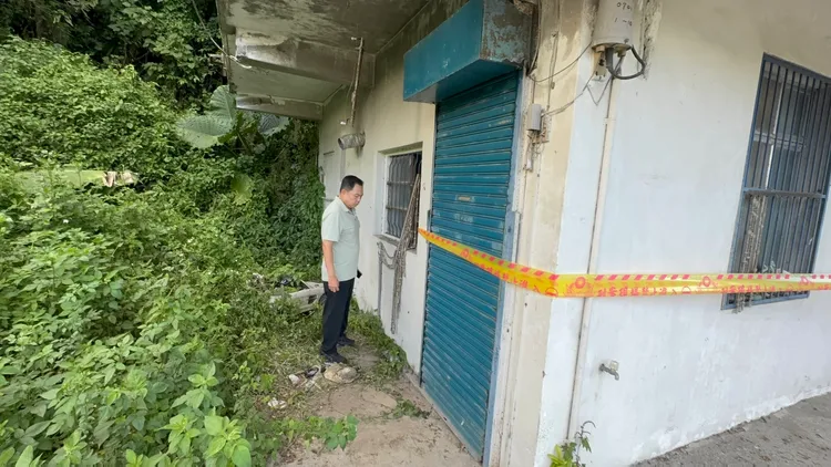 警方封鎖現場。民眾提供