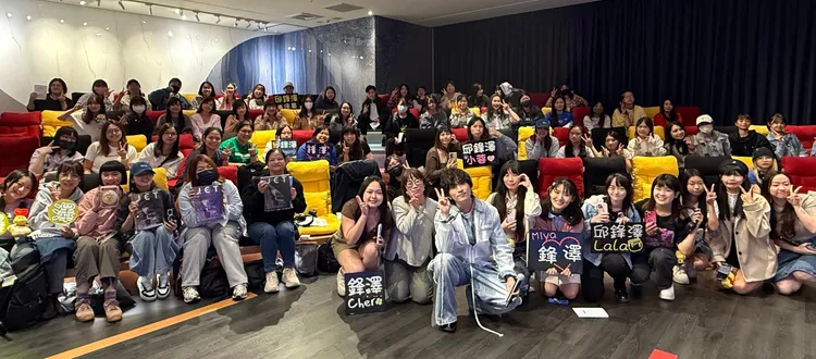 邱鋒澤日前舉辦新歌試聽大會。原音娛樂提供