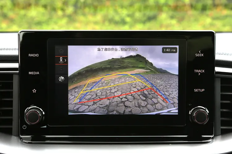 倒車顯影系統也是Ceed Sportswagon的標準配備，無論市區或是出遊都相當受用。林浩昇攝