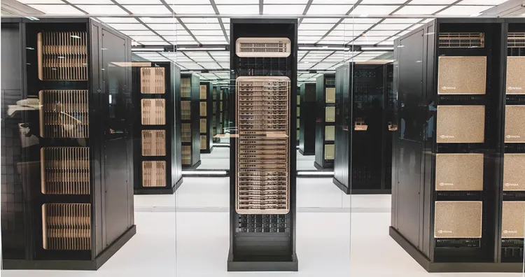 NVIDIA Blackwell伺服器平台。辉达提供