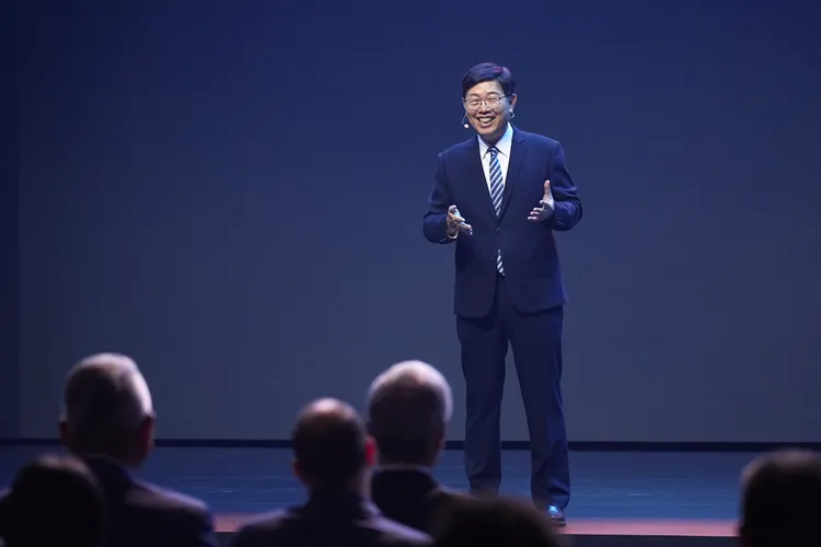 鴻海董事長劉揚偉。彭欣偉攝