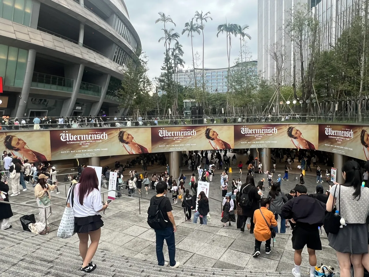 GD今、明2天在台北大巨蛋开唱,是首位攻蛋的韩国男歌手。陈薇安摄