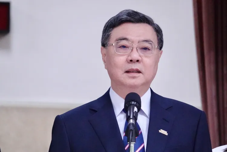 行政院长卓荣泰。庄宗达摄