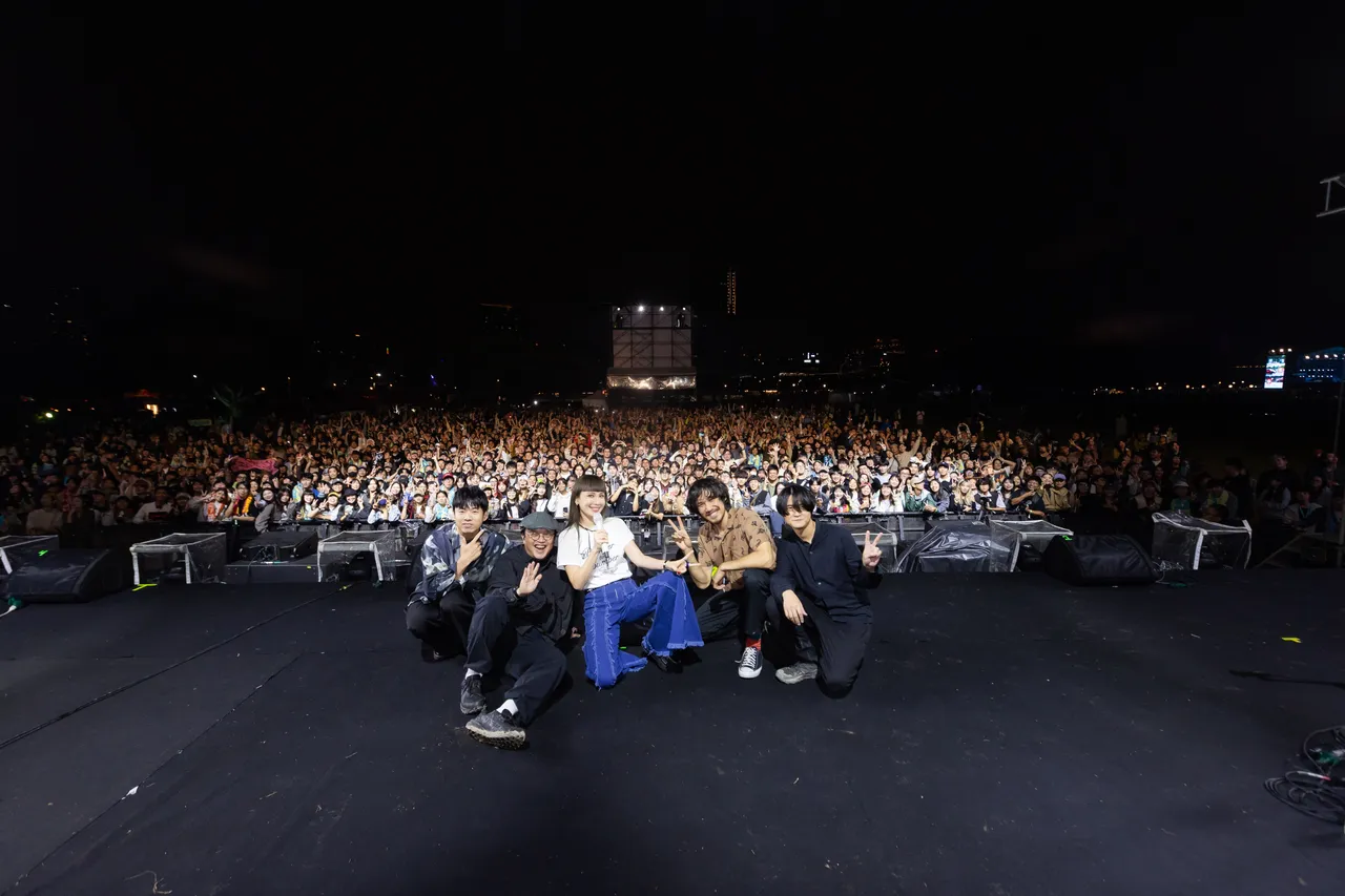 魏如萱久违现身，状态绝佳。呼叫音乐节提供