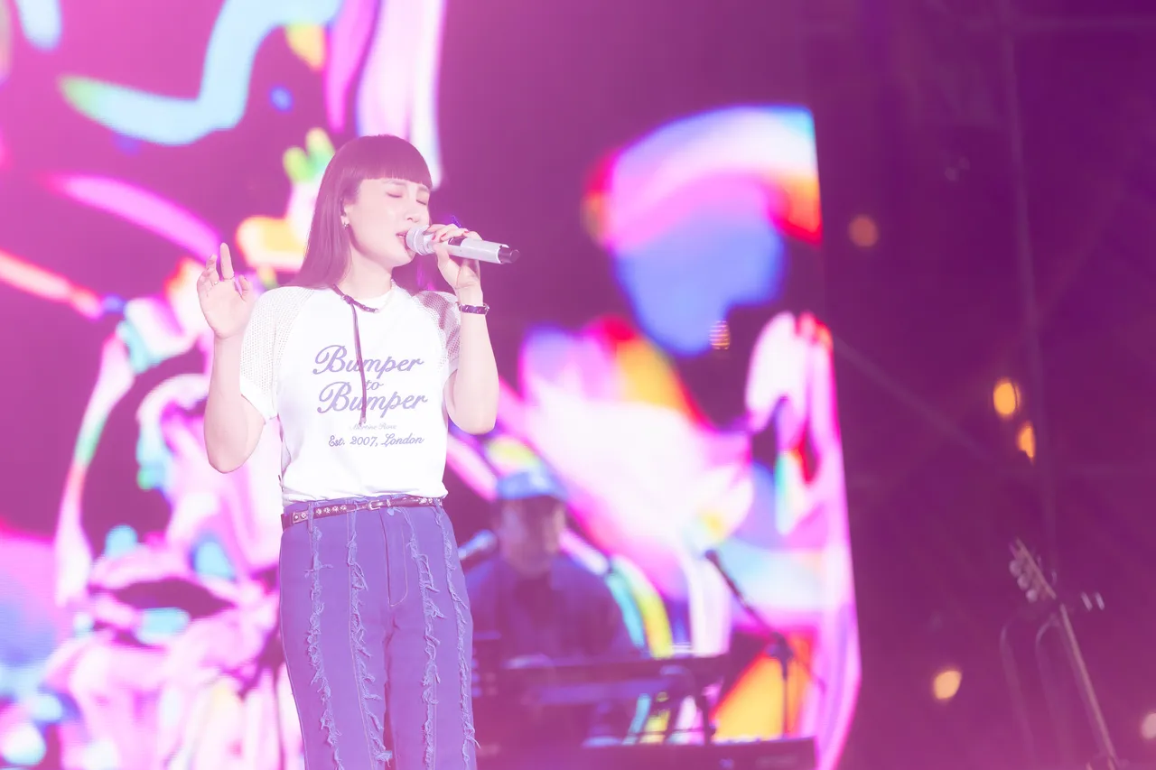 魏如萱昨演出，被粉丝求婚。呼叫音乐节提供