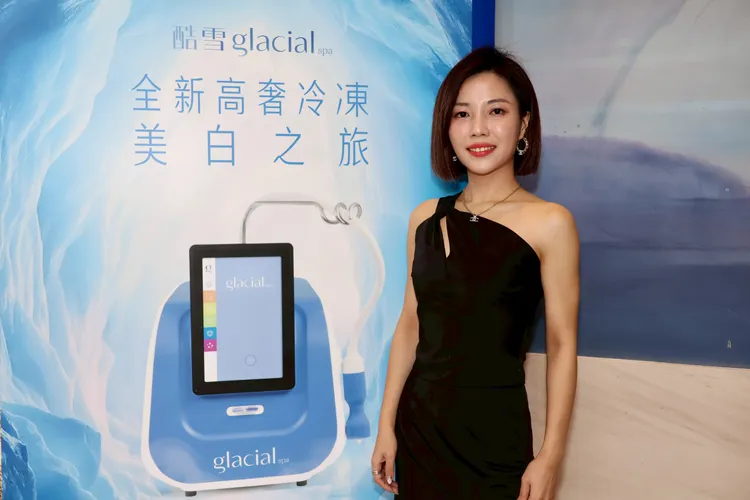 「Glacial酷雪」業務協理何晨瑄。特勤中心攝