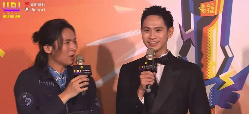 Andy老師（右）直言好幾夜睡不著。翻攝自走鐘獎YT