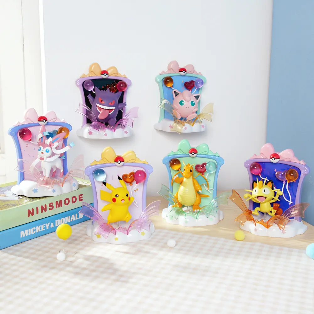 低於3折的福袋「寶可夢系列x開心派對相框組裝公仔福袋」，內有6隻熱門寶可夢角色公仔。露天市集提供