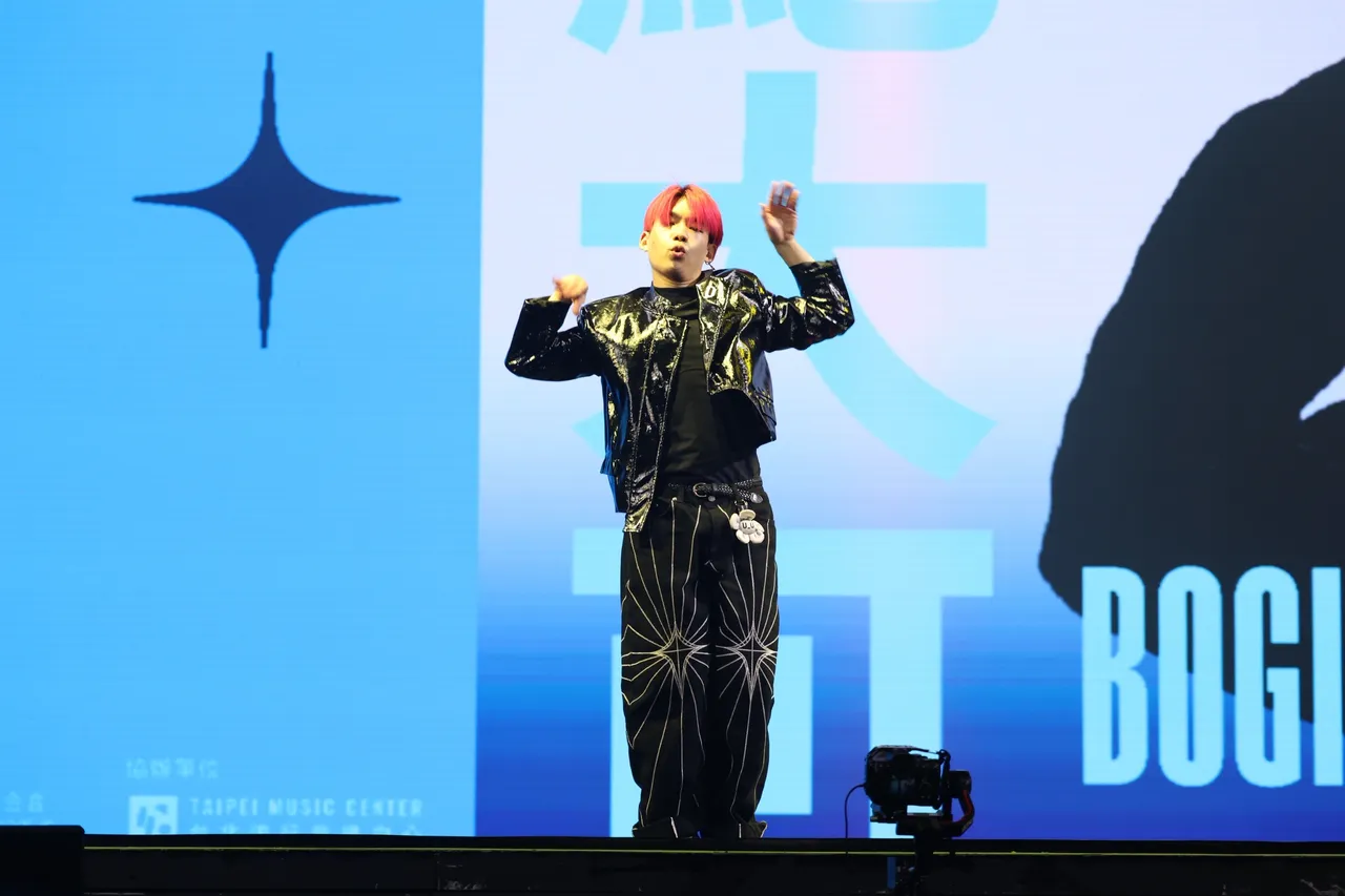 台灣評審鮑大可Bogie。彭欣偉攝