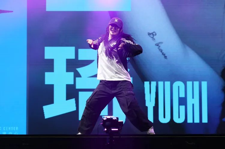 洗腦神曲《星期五晚上》的編舞老師Yuchi玉琦。彭欣偉攝