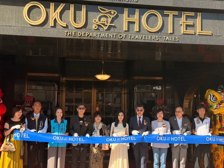 台中旧城区11/15终于迎来崭新地标OKU Hotel 欧酷酒店正式开幕。陈扬盛摄