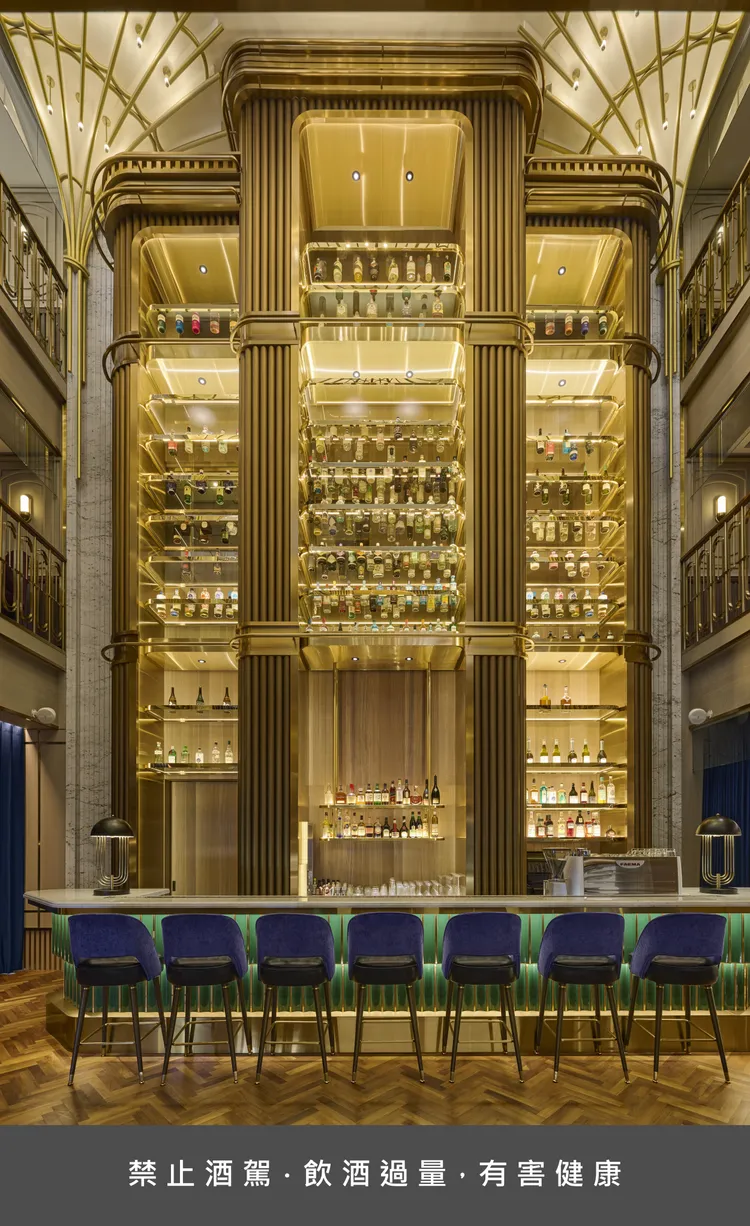 酒店一樓的Ailìse Bar艾莉蕬酒吧，將成為台中夜生活的新地標。業者提供