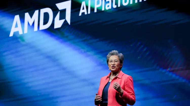 超微（AMD）執行長蘇姿丰稱，AI支出是「正確賭注」。路透社
