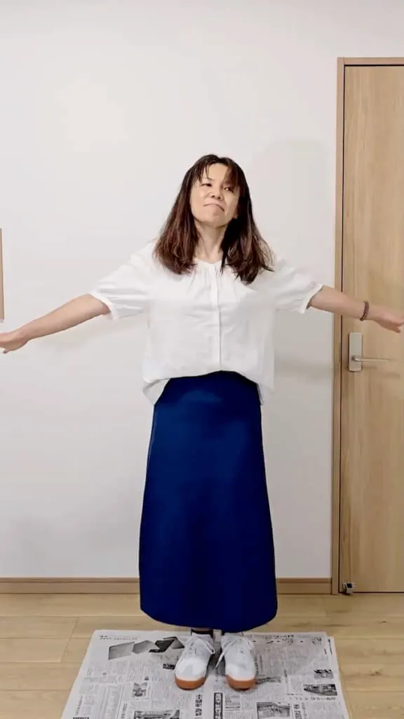 她聽ChatGPT建議後改變穿搭風格。翻攝自IG yone_journey50