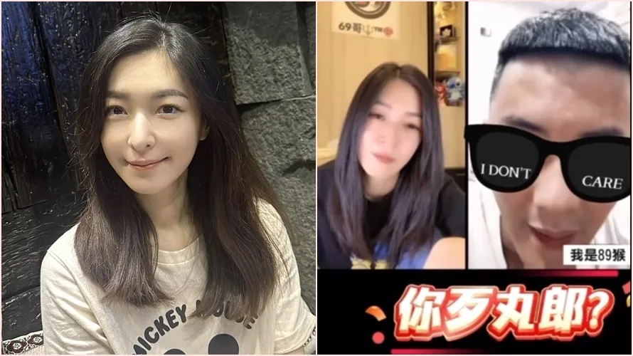 李思潔開直播遭一名男子侮辱與性騷。翻攝自李思潔臉書