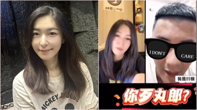 李思潔開直播遭一名男子侮辱與性騷。翻攝自李思潔臉書