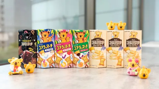 台湾人疯「浓奶系」！乐天小熊饼推全新「北海道牛奶风味」　三款表情包装萌到想全包